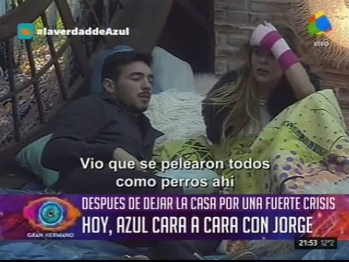 Así se fue Azul de la casa