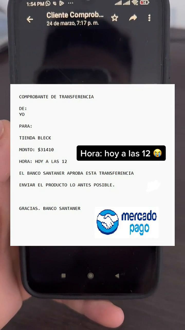 Lo quisieron estafar con un comprobante falso y le dio una lección