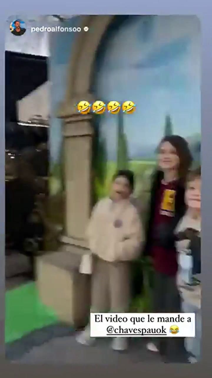 Pedro Alfonso se hizo una particular broma de Paula Chaves