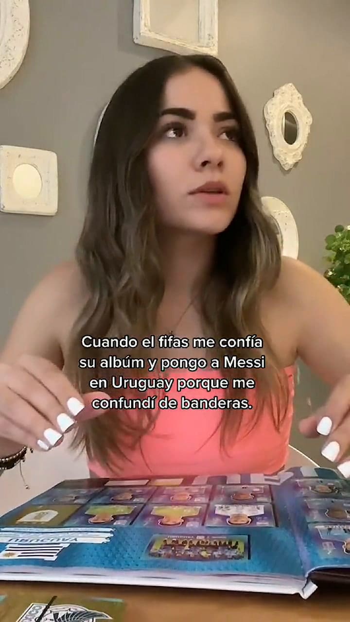 Se equivocó de banderas y puso a Messi en Uruguay en el álbum de Qatar 2022