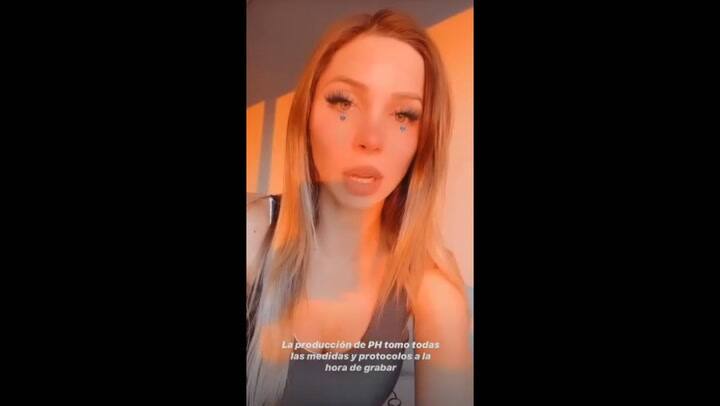 Romina Malaspina a través de historias de Instagram: 'Estoy bien, me siento super bien de salud'