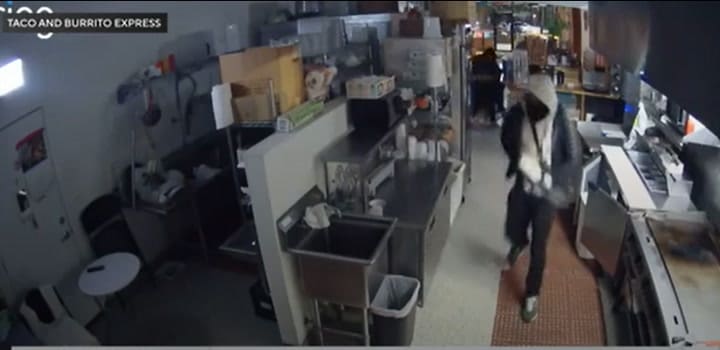 Burglars Steal Money From Chicago Mexican Restaurant, Video Shows
