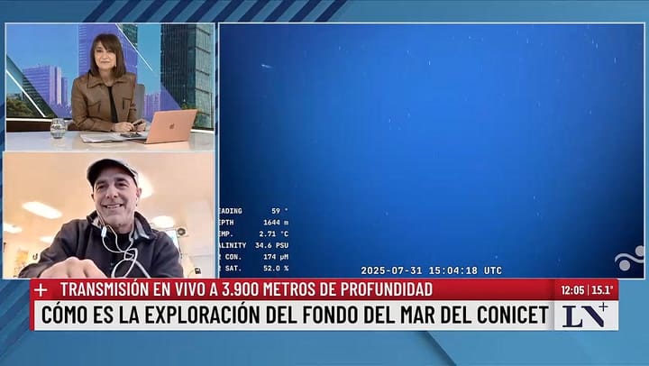 Ezequiel Mabragana, investigador del Instituto de Investigaciones Marinas y Costeras (IIMyC - Conicet, UNMdP)