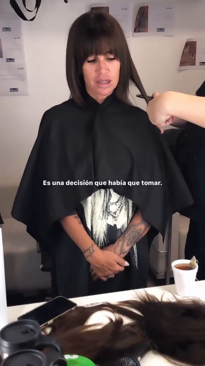 El drástico cambio de look de Florencia Peña