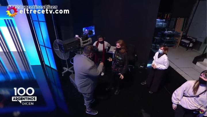 Barassi se antojó y le robó a otro programa un plato de comida 1