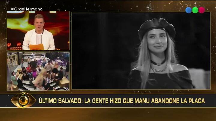 Manu fue el tercer y último salvado en Generación Dorada