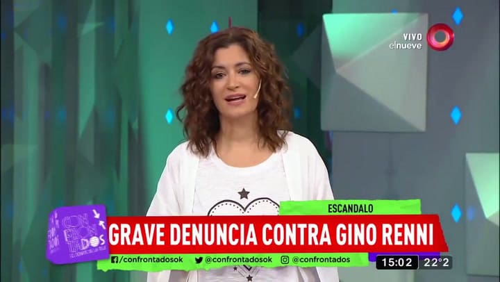 Lara Sambert denunció a Gino Renno por abuso - Fuente: ElNueve