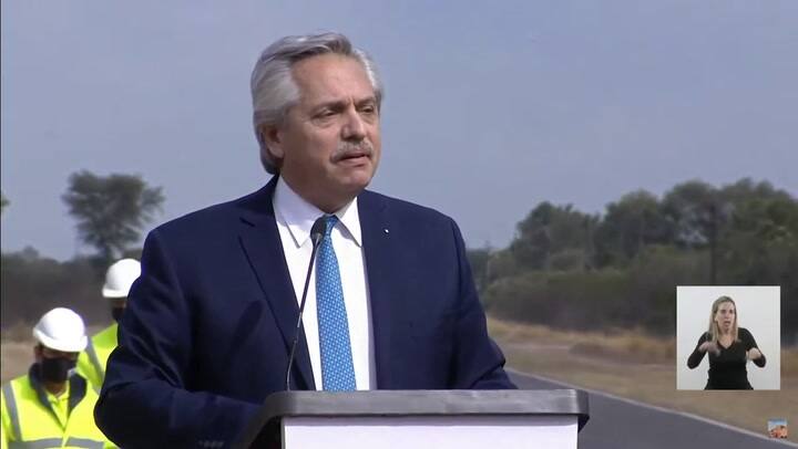 La extraña frase de Alberto Fernández en el acto de Chaco