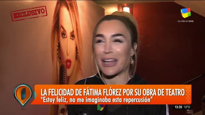 Fátima Florez habló de su relación laboral con Gasalla - Fuente: América tv