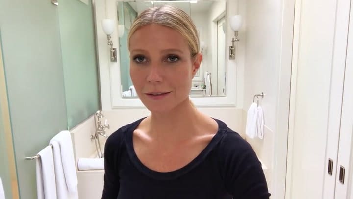 Consejos de belleza de Gwyneth Paltrow - Fuente: YouTube
