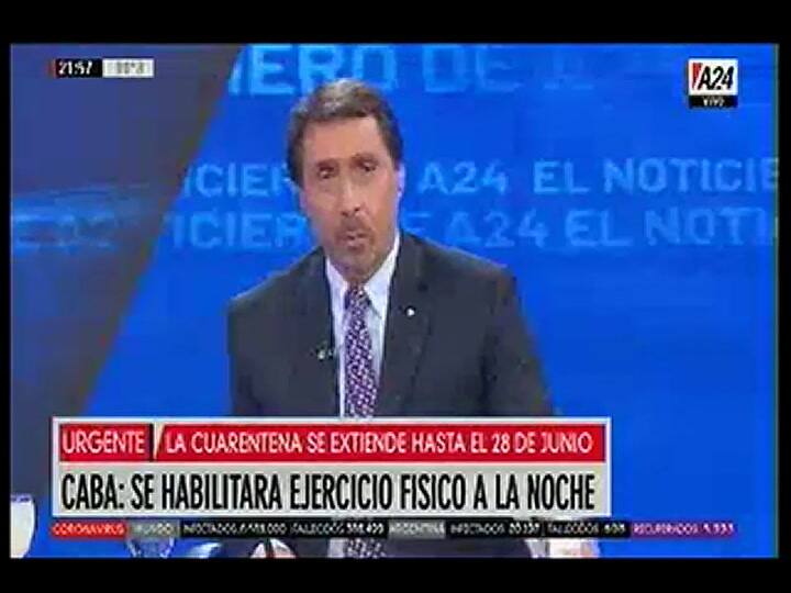 Eduardo Feinmann habló de la 'falta de respeto' de Kicillof