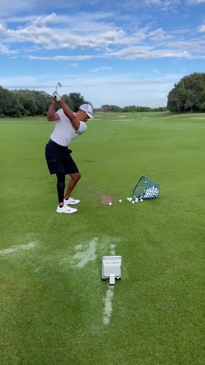 El regreso de Tiger Woods: el video de dos segundos que ilusiona al mundo del golf
