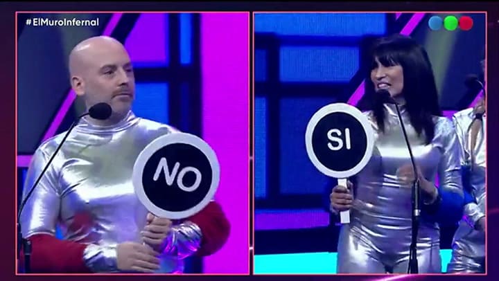 El Muro Infernal: los invitados especiales se animaron a jugar al 'Yo nunca nunca!' - Fuente: Telefe