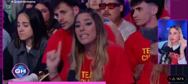 Del Moro defendió a Furia por sus dichos en Gran Hermano y lo abuchearon