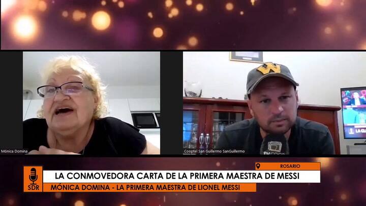 Mónica Dómina le escribió una carta a Lionel Messi