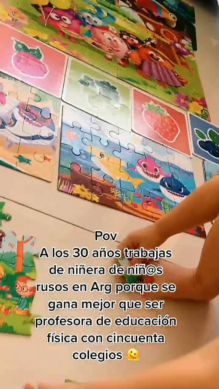 Reveló que trabaja como niñera y es profesora de gimnasia