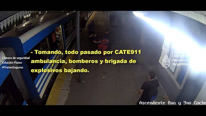 Pánico en Flores: la detención del sospechoso