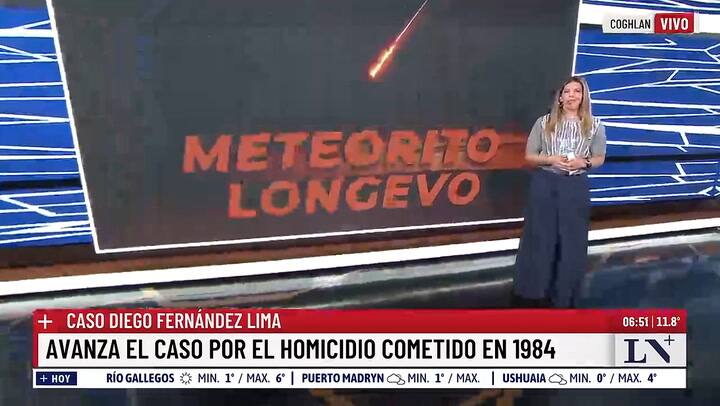 La caida de un meteorito en Georgia, EE.UU.