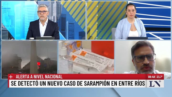 Diego Garcilazo, Director de Epidemiologia de Entre Rios