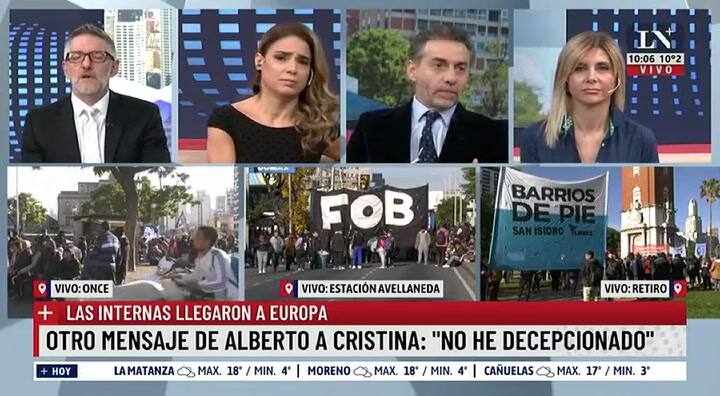 Novaresio sobre el Gobierno de Alberto