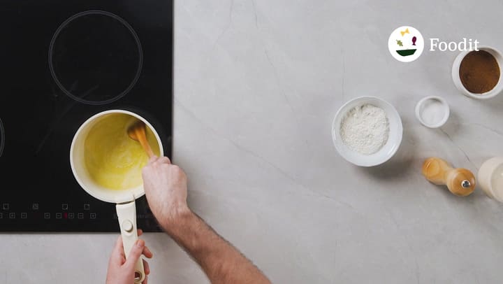 Lasaña con salsa boloñesa