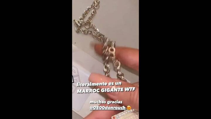 Marta Fort mostró el lujoso regalo que recibió