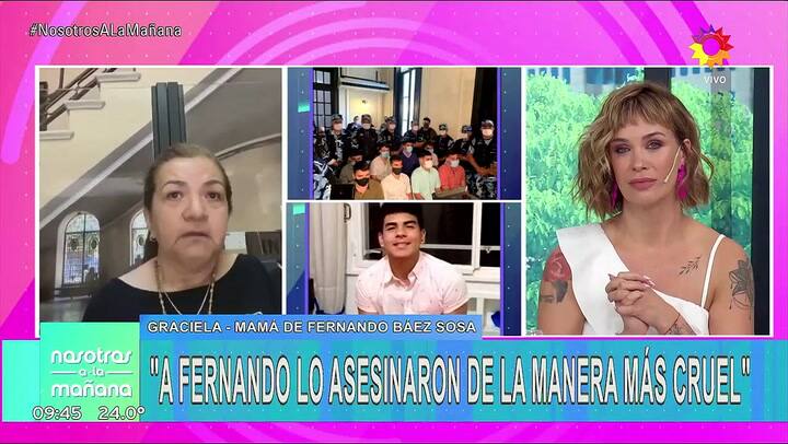 Graciela sobre el gran dolor que le causó ver el video