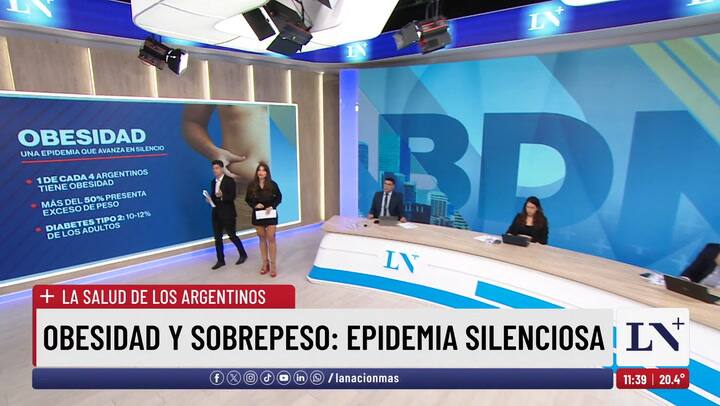 Jorge Tartaglione hablo sobre la obesidad y el sobrepeso