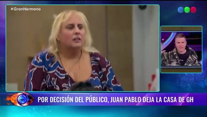 Juan Pablo quedó eliminado de Gran Hermano y apuntó contra sus compañeros