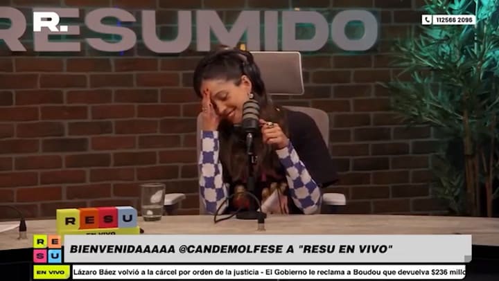 Cande Molfese contó cómo comenzó su relación con su novio