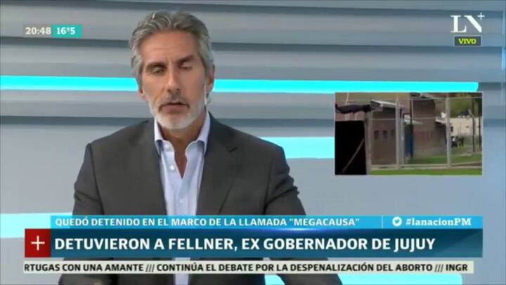 Detuvieron al ex gobernador de Jujuy, Eduardo Fellner