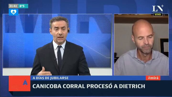 Guillermo Dietrich: 'Me procesaron arbitrariamente en una causa política'