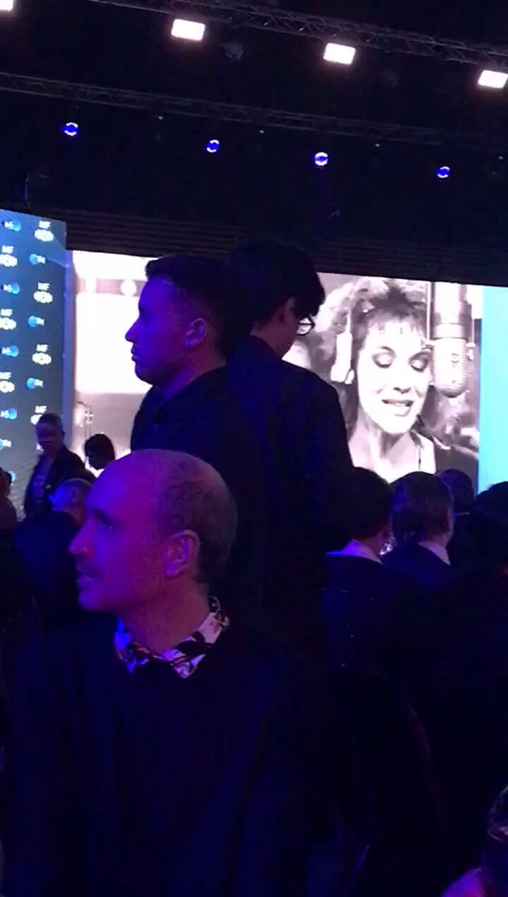 La emoción de María Esther Sanchez