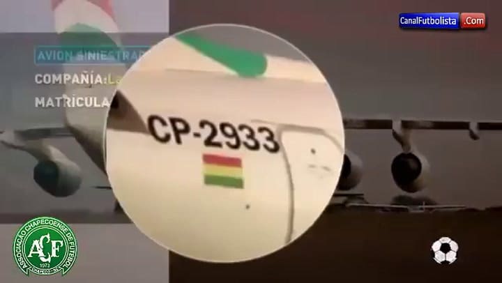 Así fue el accidente del avión de Chapecoense