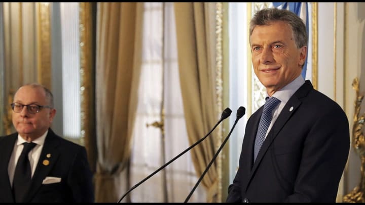 El audio que envió el canciller Jorge Faurie a Mauricio Macri