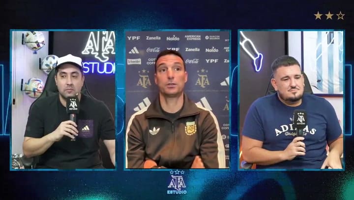 Scaloni y los experimentados del plantel