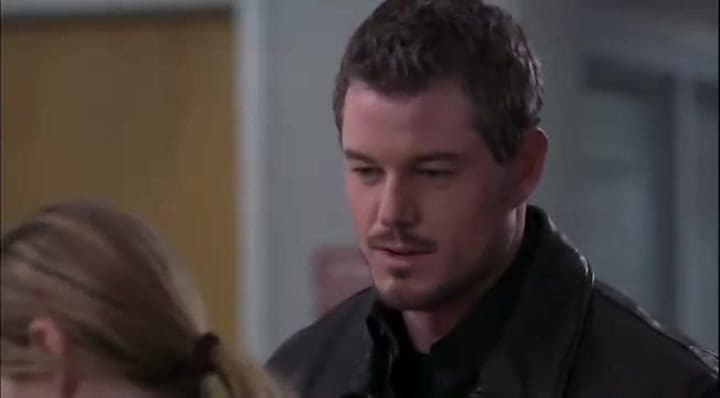 La primera escena de Eric Dane en Grey's Anatomy