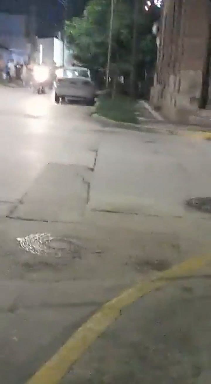 Los vecinos pasearon al delincuente por la ciudad