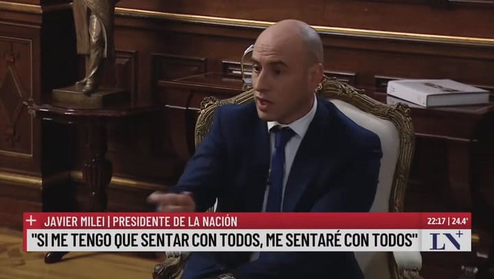 Javier Milei Estamos Muy Cerca De Un Dígito De Inflación