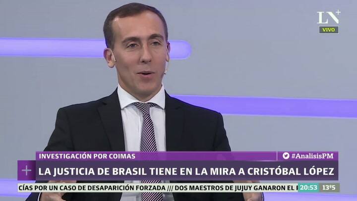 La justicia de Brasil tiene en la mira a Cristóbal López