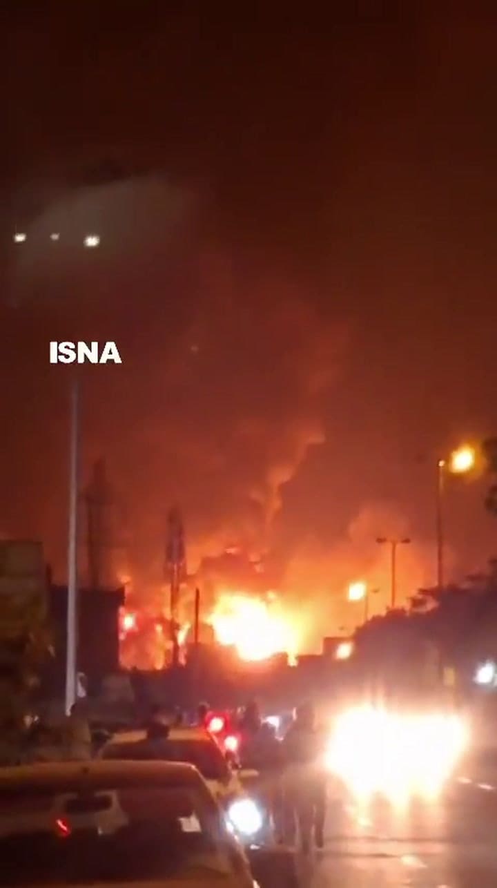 Bombardeo al depósito de petróleo en Shahran