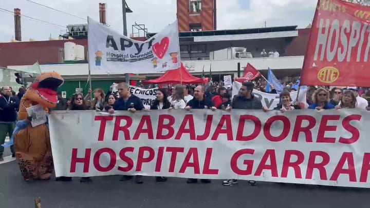 Trabajadores del Garrahan contra el nuevo director