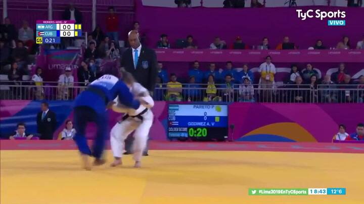 Judo femenino hasta 48kg: Paula Pareto cayó contra la cubana Godínez en semifinales - TyC Sports