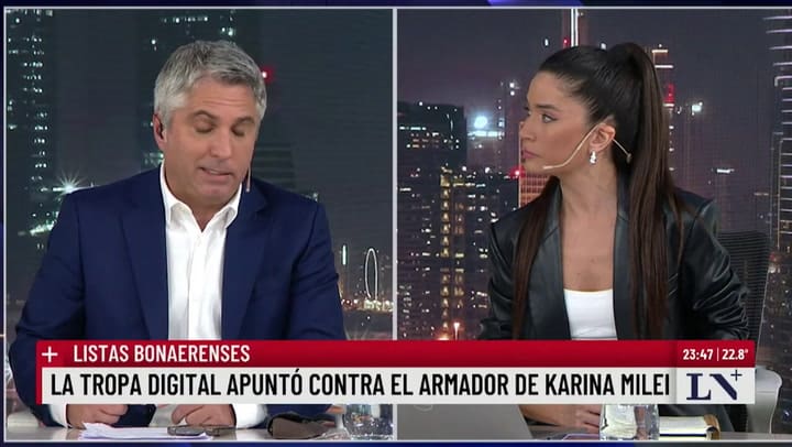 La tropa digital de Caputo apuntó contra Sebastián Pareja