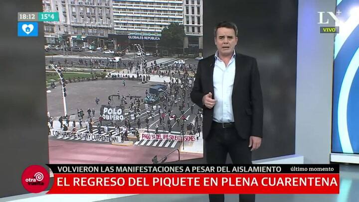 El debate sobre el servicio activo de grúas y la desobediencia a la cuarentena