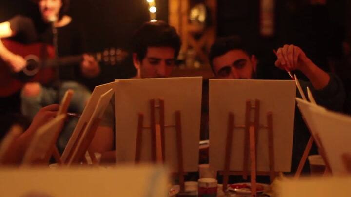 Fide´s pintate algo - Gentileza: Francisca Guemes