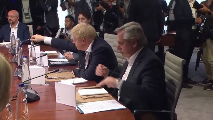 Alberto Fernández y Boris Johnson no se pusieron de acuerdo