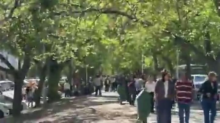 En Mendoza evacuaron algunos edificios públicos debido al sismo en Chile