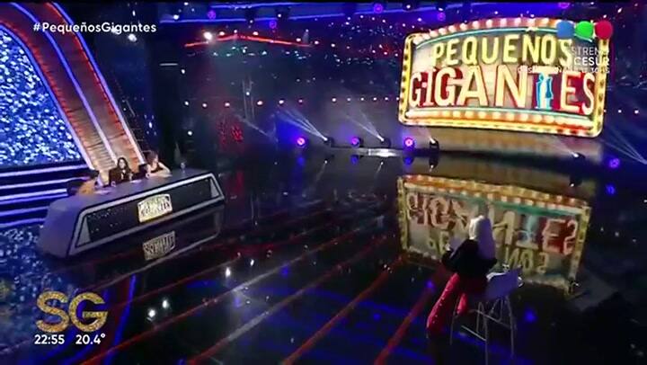 Sol Cwirkaluk, la hija de La Princesita y el Polaco cantó en el ciclo de SG - Fuente: telefe