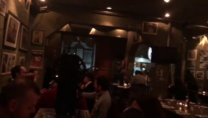 El restaurante Perón Perón, en el día de la polémica - Fuente: Daniel Narezo Roig